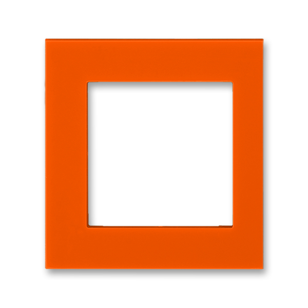 ND3901H-A250 66  Díl výměnný – kryt pro rámeček vícenásobný, krajní, oranžová